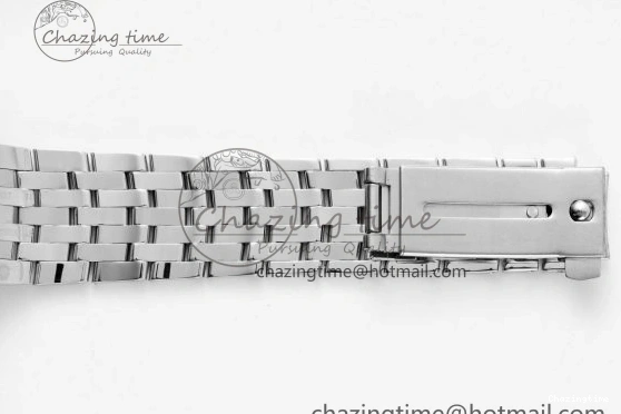 0506 FlexibleFit De Ville SS TWF 1:1 Best Edition Gray Dial Blue Markers on SS Bracelet MIYOTA 7843